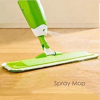 Flat Microfiber Spray Mop for Floor Cleaning – 360° Rotating Head, Refillable Bottle & Washable Pad  Dry & Wet Mop
