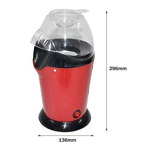 Electric Popcorn Maker β Hot Air Oil-Free Snack Machine  Healthy Popcorn in Minutes  One-Touch Operation for Kids & Adults