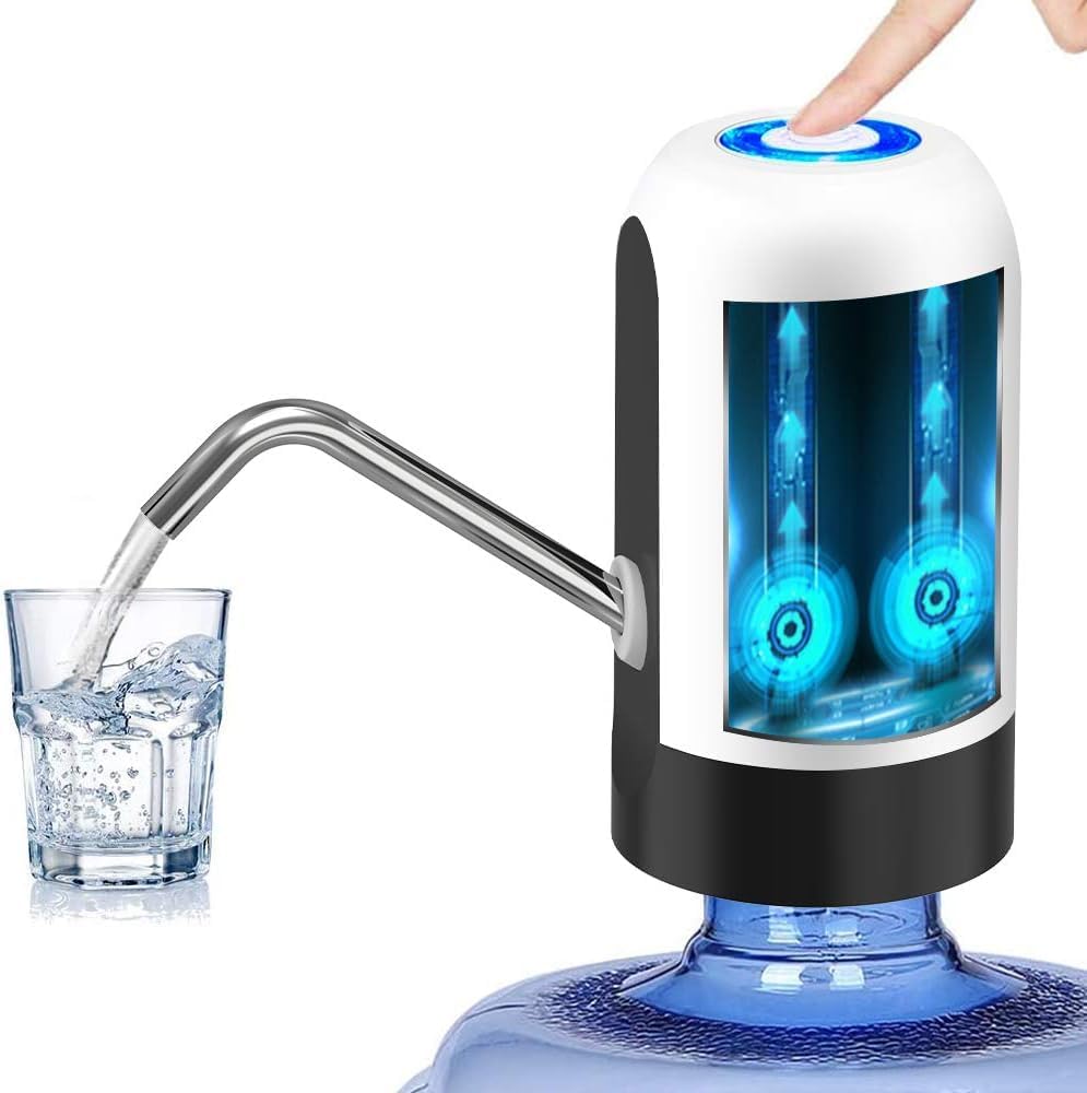 Automatic Water Dispenser Pump β USB Rechargeable Portable Water Can Dispenser for Bottles  Ideal for Home, Office & Outdoors