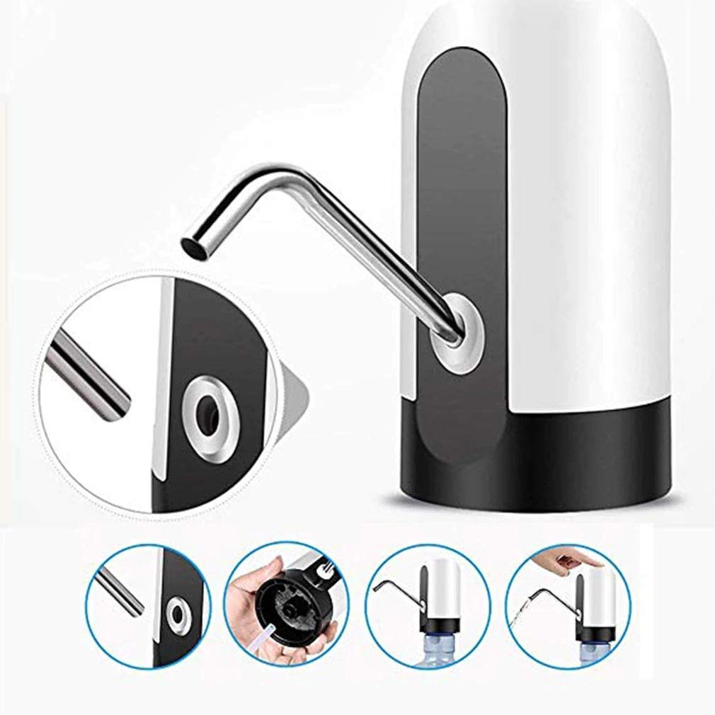 Automatic Water Dispenser Pump β USB Rechargeable Portable Water Can Dispenser for Bottles  Ideal for Home, Office & Outdoors