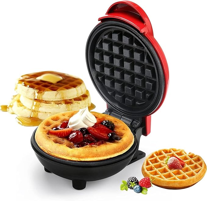3-in-1 Mini Waffle Maker Machine β Waffle, Sandwich & Pancake Maker