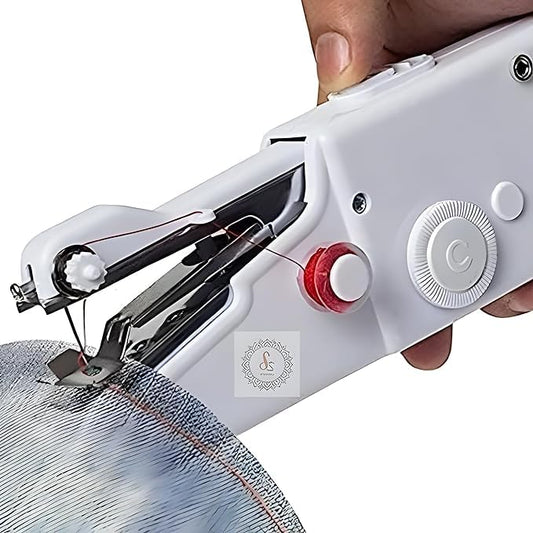 Handy Stitch Portable Sewing Machine – Cordless, Stapler-Style, for Quick Repairs at Home or Travel